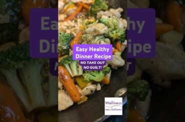 Easy Healthy Dinner Recipes 30 Min. Stir fry #easyrecipe #recipe #weightlosstips #cooking