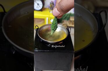 Crunchy Mini Bittergourd Fry - A Tasty & Healthy Snack!