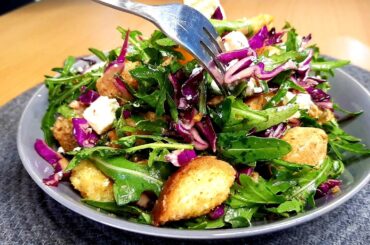 Healthy and Easy Arugula Salad for Weight Loss! in 5 Minutes!