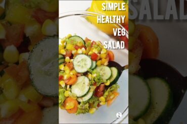 Simple & Healthy Veg Salad Recipe | Quick & Delicious Salad in 5 Minutes! @unitedeatz