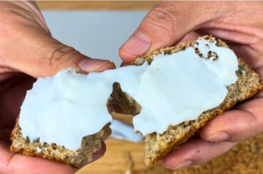 Quick and easy bread with No flour, No butter | Healthy diet recipe