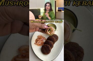 Tried! The Veg Version of Farah Khan’s Famous Galouti Kabab. #galoutikebab #healthysnacks #shorts
