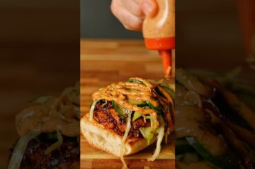 Cowboy butter chicken is so good #chicken #sandwich #recipe