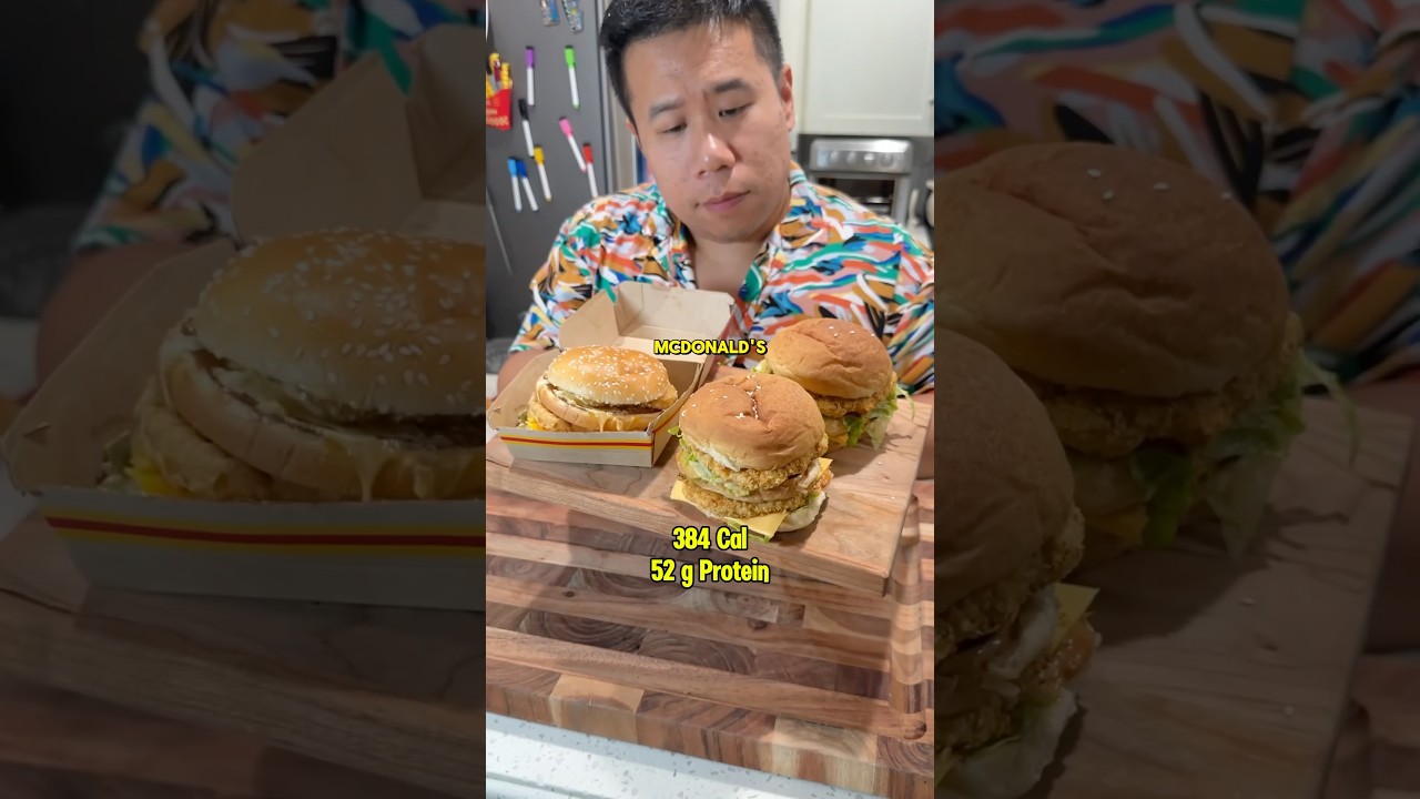 Low Calorie Chicken Big Mac Low Calorie Chicken Big Mac