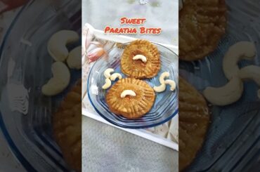 Sweet Paratha Bites |Cheeni Paratha |Meetha Paratha Bites |Healthy Recipes |#shorts #diwalispecial
