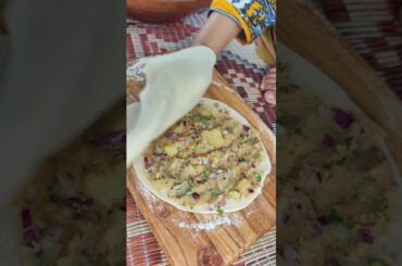 Eat Aloo ka Paratha #shorts