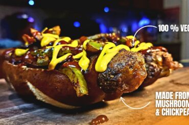 Vegan Bratwurst Sausage | High-Protein, Healthy Recipe, Easy Vegan Recipe