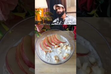 Gym coach Nitesh Soni's weight loss breakfast " OATS" recipe #breakfast #weightloss #shorts