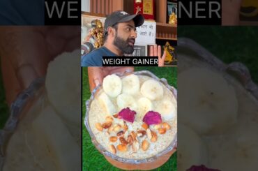 WEIGHT GAINER Recipe by Gym Coach Nitesh soni #shorts