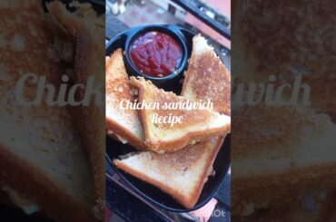 Chicken sandwich recipe||healthy & tasty breakfast recipe||how to make chicken sandwich at home