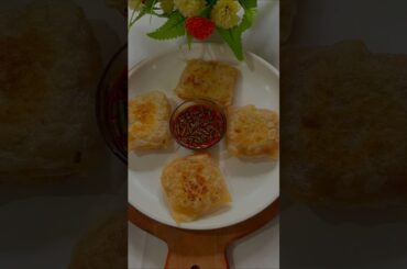 Healthy Snacks Recipe | Rice Paper Snacks Recipe #shorts #shortvideo #subscribe #cooking #recipe