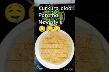 Aloo paratha new recipe ekdum crispy #shorts