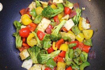 Stir fried Vegetables | Quick Dinner Meal Ideas | Easy Tasty Healthy Recipes |