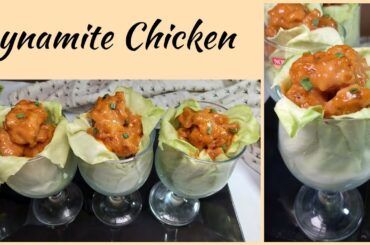Restaurant style Dynamite chicken recipe || Chicken Dynamite Recipe || Healthy Chicken Recipe #food