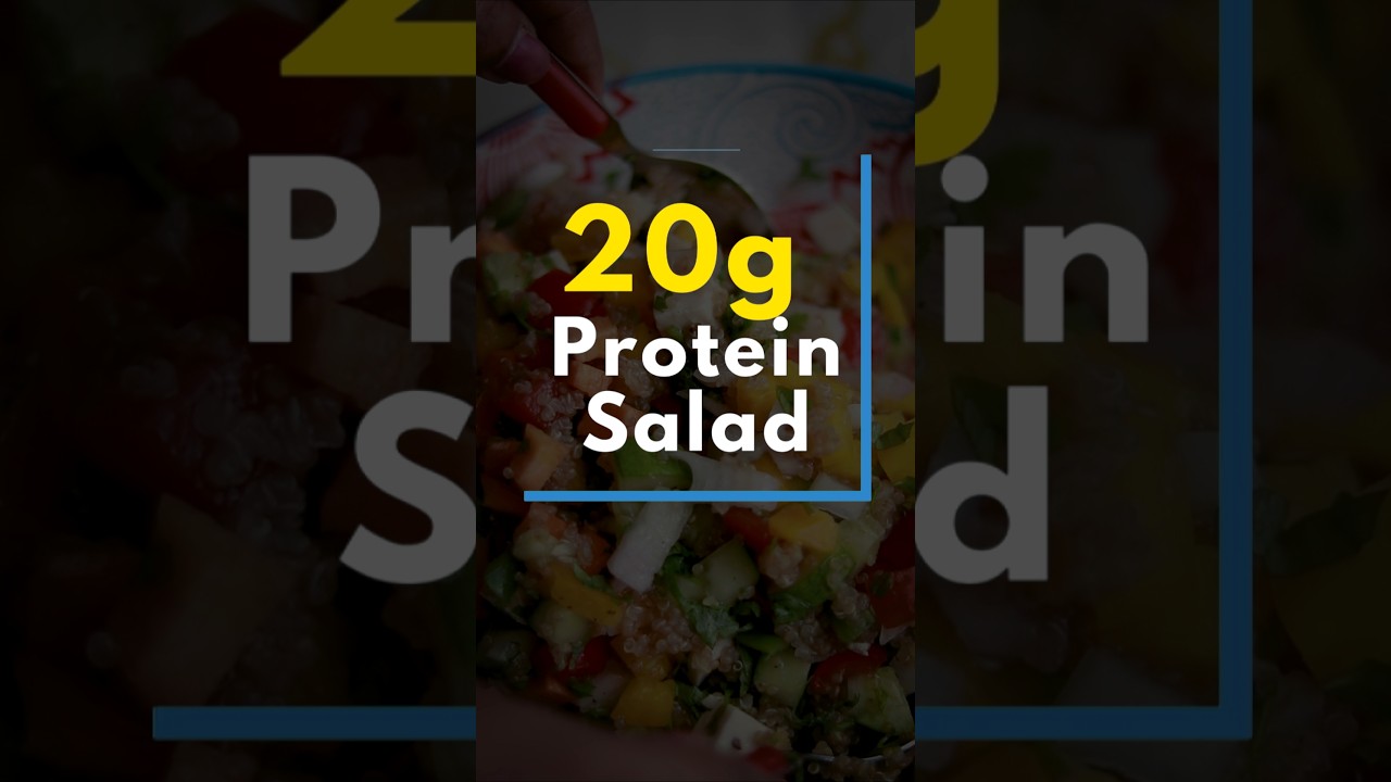 20g Protein Salad | Healthy and Tasty Nutritious Salad Recipe | Dietitian Deep | Diet University 20g Protein Salad | Healthy and Tasty Nutritious Salad Recipe | Dietitian Deep | Diet University