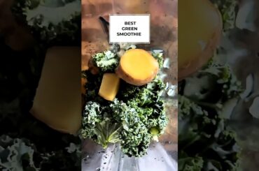 Green Smoothie Recipes: Best Green Detox Smoothie Recipe For Weight Loss #short