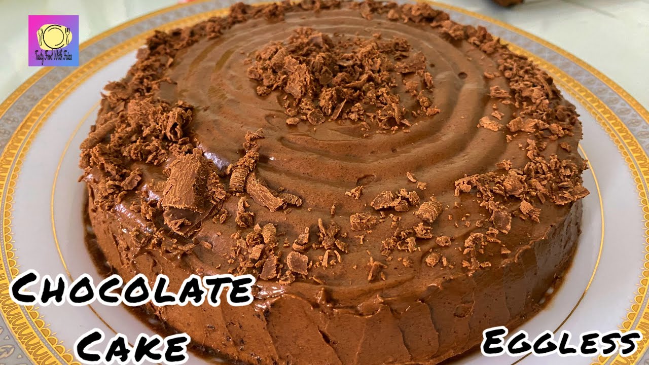 Easy Chocolate Cake Recipe | Chocolate Cake Recipe Without Eggs | Chocolate Frosting Recipe Easy Chocolate Cake Recipe | Chocolate Cake Recipe Without Eggs | Chocolate Frosting Recipe