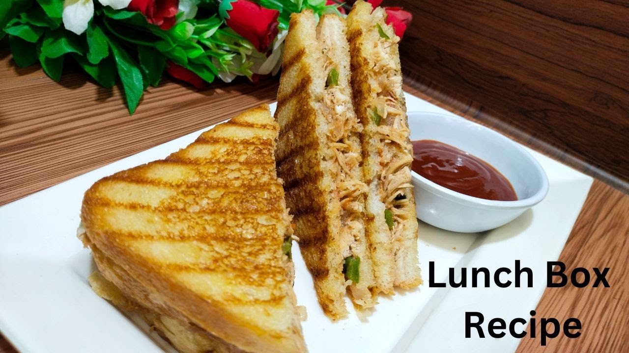 Chicken Veg Sandwich Recipe | Sandwich For Lunch Box | How To Make Chicken Grill Sandwich Chicken Veg Sandwich Recipe | Sandwich For Lunch Box | How To Make Chicken Grill Sandwich