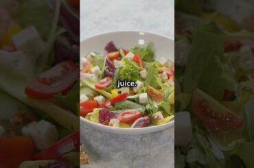 Quick & Healthy Salad Recipe in Minutes! #nycfood #healthyfood #healthydiet #salad #saladlover #love