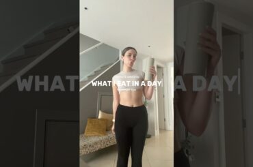What I eat in a day, healthy, satisfying & high protein #whatieatinaday #healthyfood #healthyrecipes