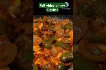 Kadai Paneer / Paneer Recipe!! #paneerrecipe #viralshorts #trendingshorts #ushaguleria