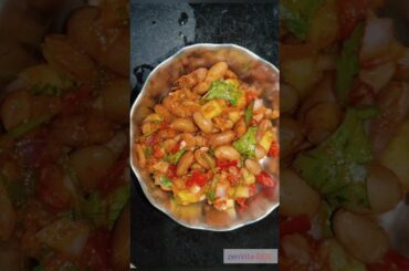 Healthy salads for being fit and weight loss - Rajma/Kidneybeans Salad Recipe  #health #fitness