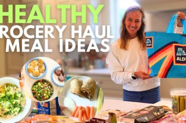 HUGE Grocery Haul from Aldi! + Simple Healthy Meal Prep Ideas