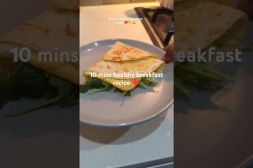 This just takes 10 mins to make#healthybreakfast #highproteinbreakfast