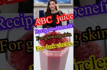 ABC juice|skin glowing juice|healthy morning juice|beetroot juice#shorts#juice #healthy