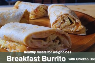 Easy Healthy HIGH Protein Breakfast Recipe for Weight Loss | Breakfast Taquito