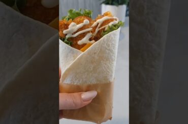 Unique chicken wrap #shortvideo #food #simpleandeasytomake #ideas #tipsandtricks