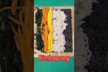Kimbab making #kimbap #koreanfood #food