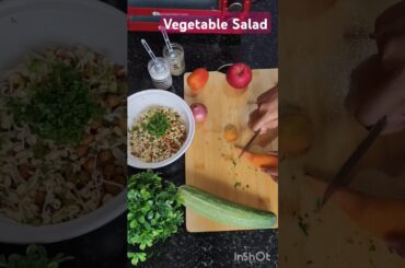 Vegetable Salad! Healthy Diet #salad #saladrecipe #food #foodshorts #shorts #weightloss