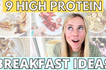 9 *High Protein* Breakfast Ideas [That AREN'T Eggs]