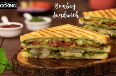 Bombay Sandwich Recipe| Street Food | Veg Sandwich Recipe| Grilled Cheese Sandwich @HomeCookingShow