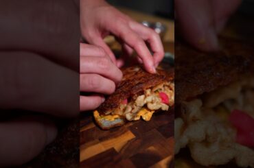 Late Night Hashbrown Sandwich #streetfood #cooking