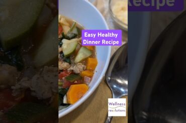 Easy Healthy Dinner Recipe #recipe #easyrecipe #easydinner #healthyeating