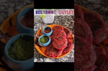 Beetroot tikki || Healthy & Tasty Indian StreetFood||#healthy#Crispy#viral#Beetroot# Tikki#Delicious