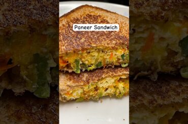 Paneer Sandwich | Wheat bread Cheese Sandwich | Healthy Sandwich recipes | Indian breakfast/snacks
