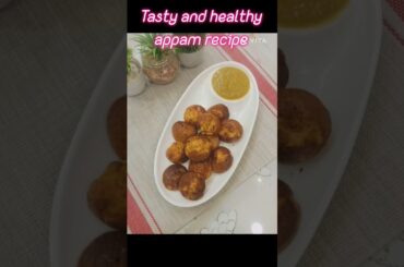 Tasty and healthy appam recipe....with vegetable and chutney.... Evening snacks #shorts #healthy