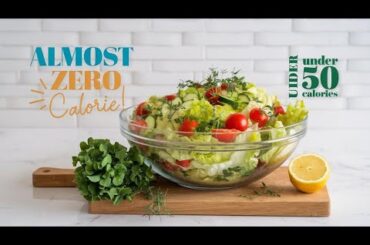 Easy and healthy salad recepie #salad #saladrecipe #zerocalorie #calories #saladrecipes
