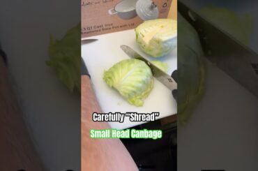 How to prepare cabbage as a health  snack food #cancerfighter #cancerfood