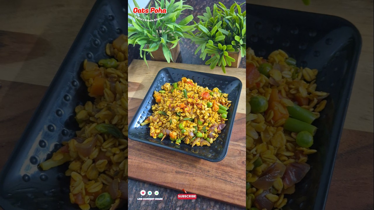 Vegetable oats|| healthy breakfast|| #shorts #youtubeshorts #foodie Vegetable oats|| healthy breakfast|| #shorts #youtubeshorts #foodie