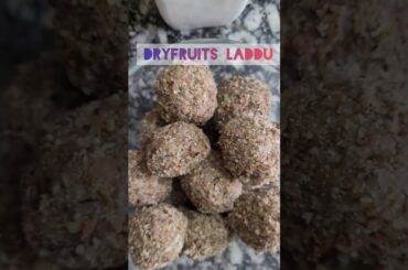 "Dry Fruits Ladoo Recipe : Healthy & tasty Sweet Treats#dryfruits#laddu#viralvideo #healthy#ytshorts