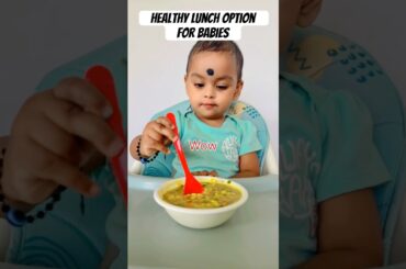 Healthy lunch option for babies#babyfood#Viral#trending #youtubeshorts