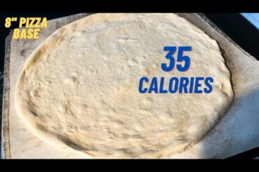 Low calorie pizza crust recipe perfect for weight loss- low calorie foods