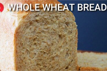 Easy Simple Whole Wheat Bread Recipe | Homemade Bread | Healthy Bread | No Knead Bread | Quick