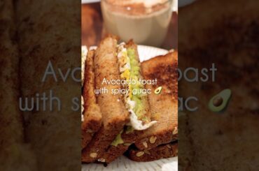 Avocado toast - spicy version #recipe #cooking #avocado #toast