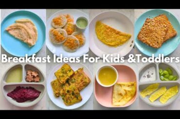 8 Breakfast Recipes For babies & Toddlers (6 Month - 3 year) | breakfast recipes for babies 1 year