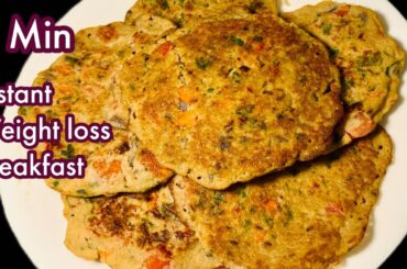 Weight loss Breakfast with 2 Minutes Batter |New Breakfast Ideas | Barnyard Millet Breakfast Recipes